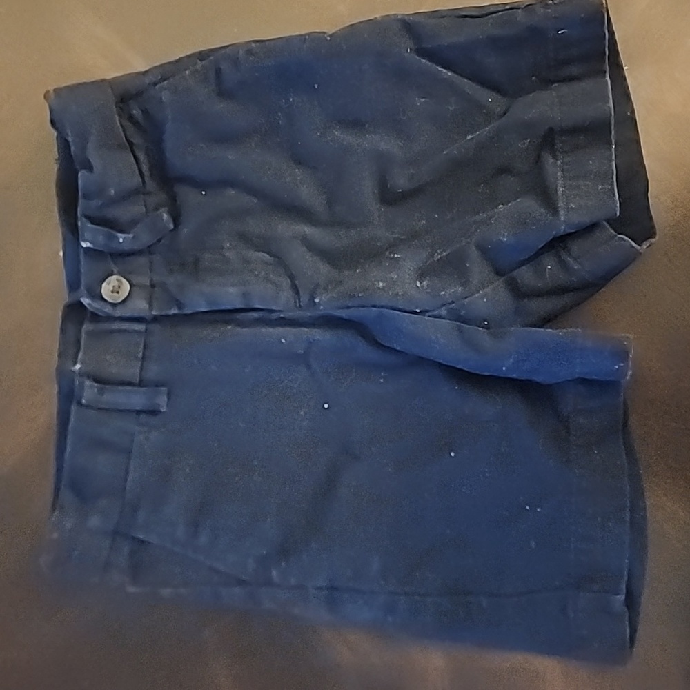 Polo blue shorts 3t boys 100% cotton crossposted